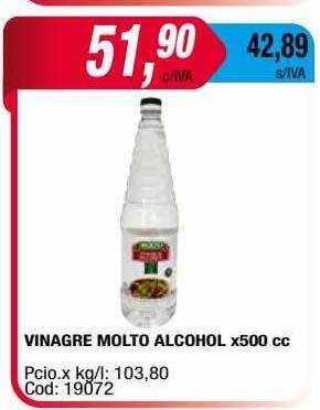 Maxiconsumo Vinagre Molto Alcohol oferta