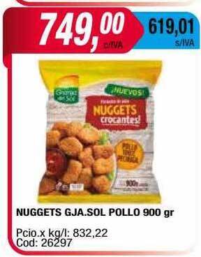 Maxiconsumo Nuggets Gja.sol Pollo oferta
