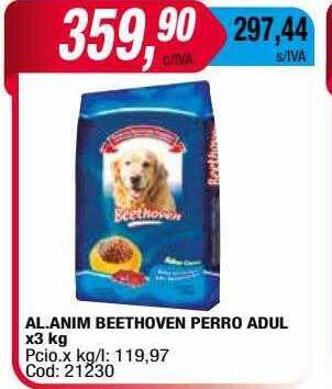 Maxiconsumo Al.anim Beethoven Perro Adul oferta
