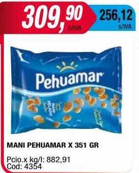 Maxiconsumo Mani Pehuamar oferta