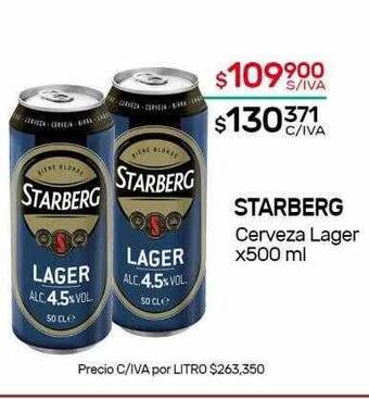 Nini Mayorista Starberg Cerveza Lager oferta