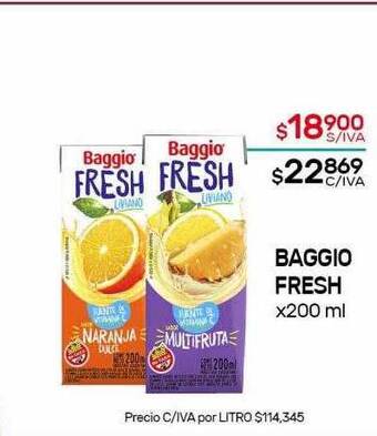 Nini Mayorista Baggio Fresh oferta