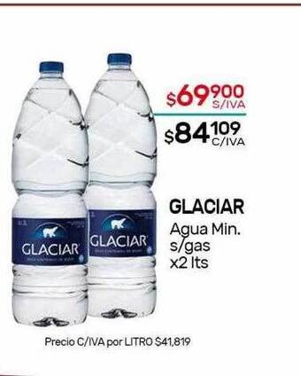 Nini Mayorista Glaciar Agua Min S Gas oferta
