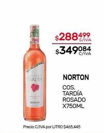 Nini Mayorista Norton Cos. Tardía Rosado oferta