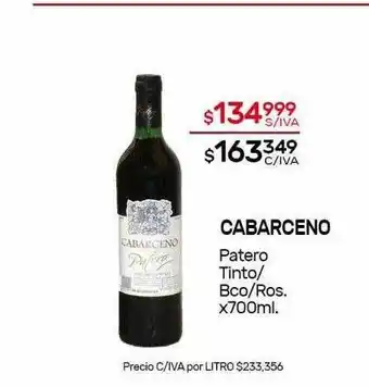 Nini Mayorista Cabarceno Patero Tinto-bco-ros oferta