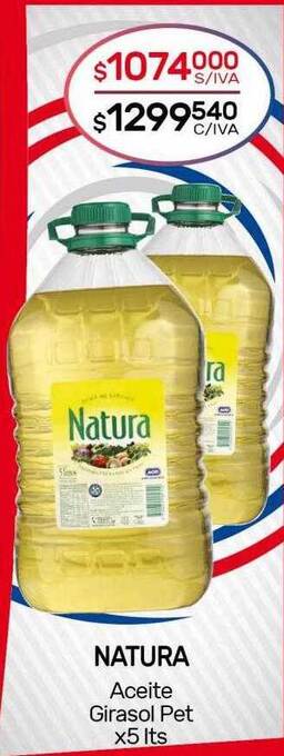 Nini Mayorista Natura Aceite Girasol Pet oferta