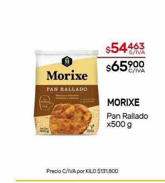 Nini Mayorista Morixe Pan Rallado oferta