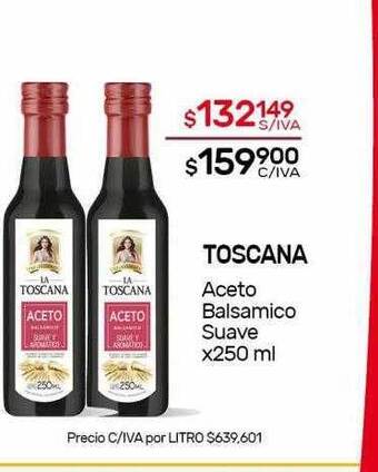 Nini Mayorista Toscana Aceto Balsamico Suave oferta