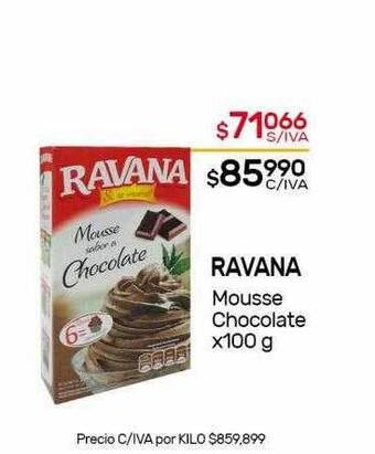 Nini Mayorista Ravana Mousse Chocolate oferta