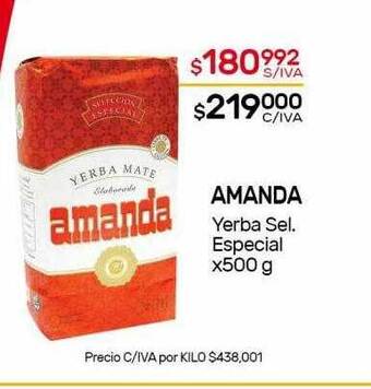 Nini Mayorista Amanda Yerba Sel Especial oferta