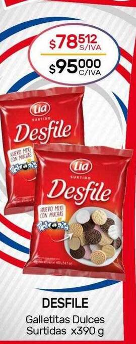 Nini Mayorista Desfile Galletitas Dulces Surtidas oferta