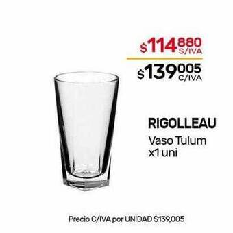 Nini Mayorista Rigolleau Vaso Tulum oferta