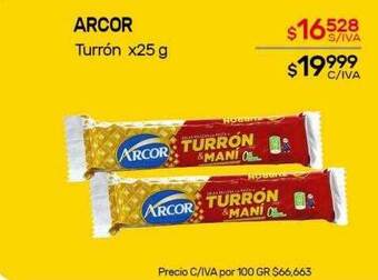 Nini Mayorista Arcor Turrón oferta