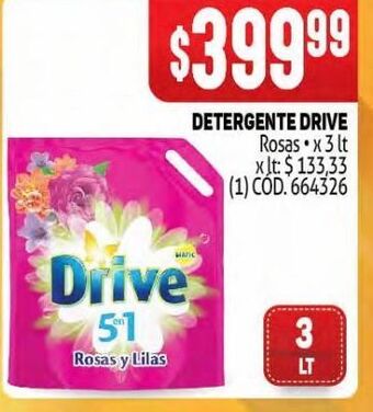 Makro Detergente drive oferta