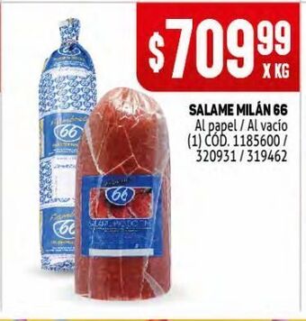 Makro Salame milán 66 oferta