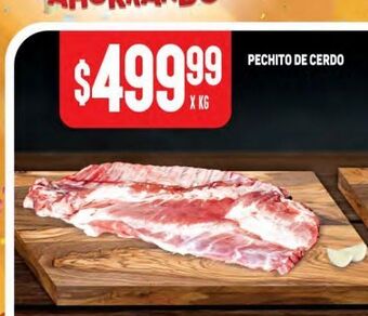 Makro Pechito de cerdo oferta