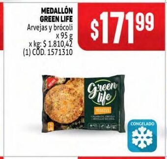 Makro Medallon green life oferta