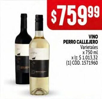Makro Vino perro callejero oferta