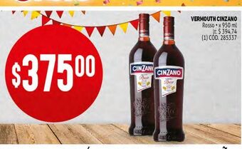 Makro Vermouth cinzano oferta