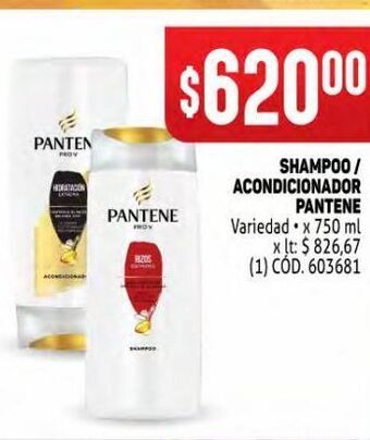 Makro Shampoo/ acondicionador pantene oferta