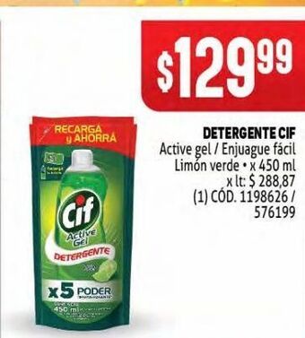 Makro Detergente cif oferta