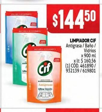 Makro Limpiador cif oferta