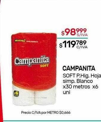Nini Mayorista Campanita oferta
