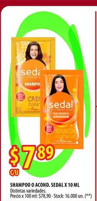 Punto Mayorista Shampoo O Acond Sedal oferta
