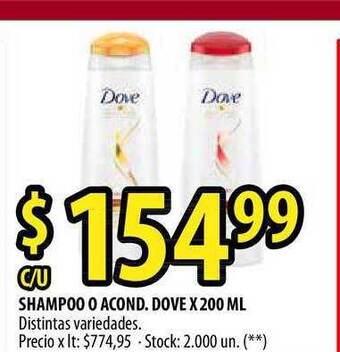 Punto Mayorista Shampoo O Acond Dove oferta