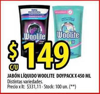 Punto Mayorista Jabón Líquido Woolite Doypack oferta