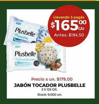 Super MAMI Jabón Tocador Plusbelle oferta