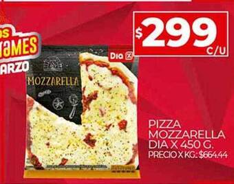 Supermercados DIA Pizza Mozzarella Dia oferta