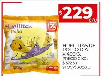 Supermercados DIA Huellitas De Pollo Dia oferta
