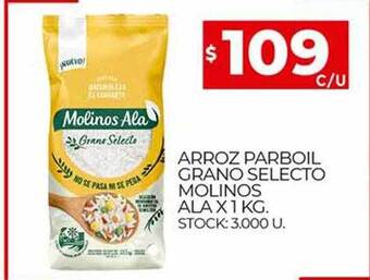 Supermercados DIA Arroz Parboil Grano Selecto Molinos Ala oferta