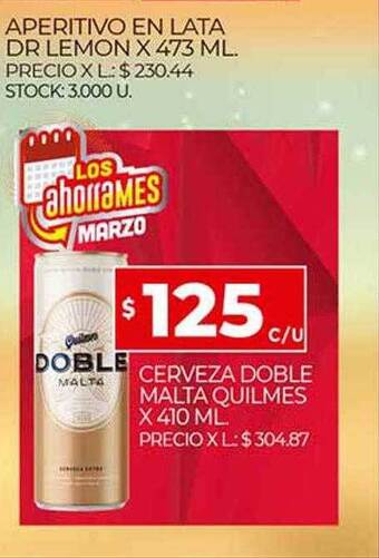 Cerveza Doble Malta Quilmes