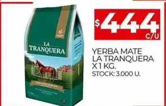 Supermercados DIA Yerba Mate La Tranquera oferta