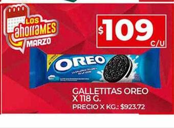 Supermercados DIA Galletitas Oreo oferta