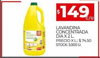 Supermercados DIA Lavandina Concentrada Dia oferta