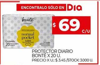 Protector Diario Bonté