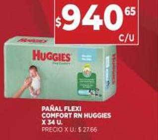 Supermercados DIA Pañal Flexi Comfort Rn Huggies oferta