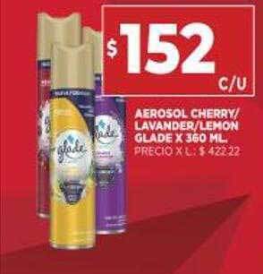 Supermercados DIA Aerosol Cherry Lavander Lemon Glade oferta