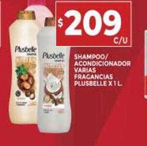 Supermercados DIA Shampoo Acondicionador Varias Fragancias Plusbelle oferta