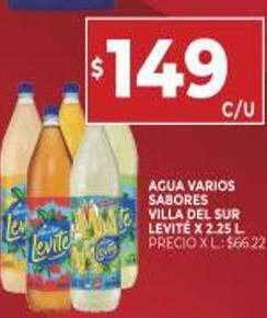 Supermercados DIA Agua Varios Sabores Villa Del Sur Levité oferta