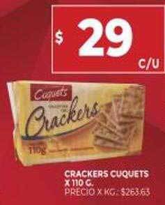 Supermercados DIA Crackers Cuquets oferta
