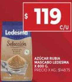 Supermercados DIA Azúcar Rubia Mascabo Ledesma oferta