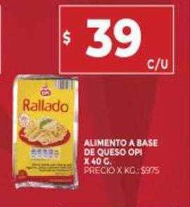 Supermercados DIA Alimento A Base De Queso Opi oferta