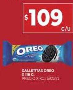 Supermercados DIA Galletitas Oreo oferta