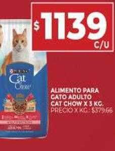 Supermercados DIA Alimento Para Gato Adulto Cat Chow oferta