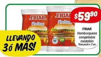 Almacor Friar Hamburguesa Congeladas Medallón oferta