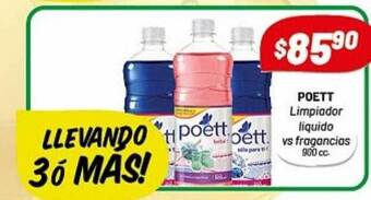 Almacor Poett Limpiador Liquido Vs Fragancias oferta